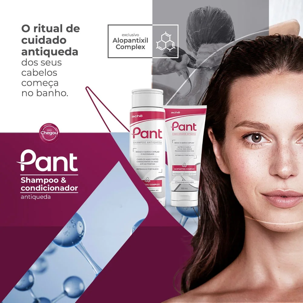 Shampoo Antiqueda Líquido Pant 200ml
