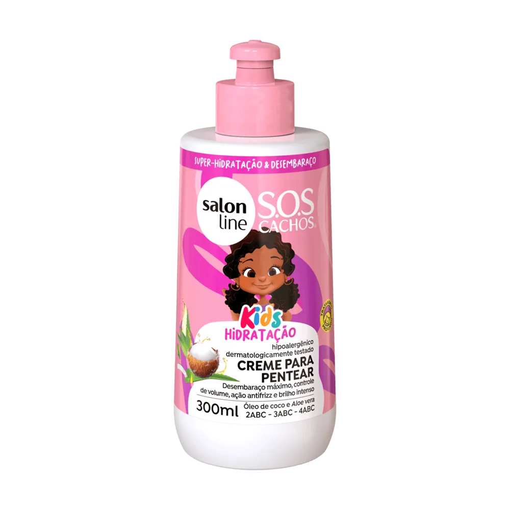Creme Pentear  Salon Sos Kids 300ml