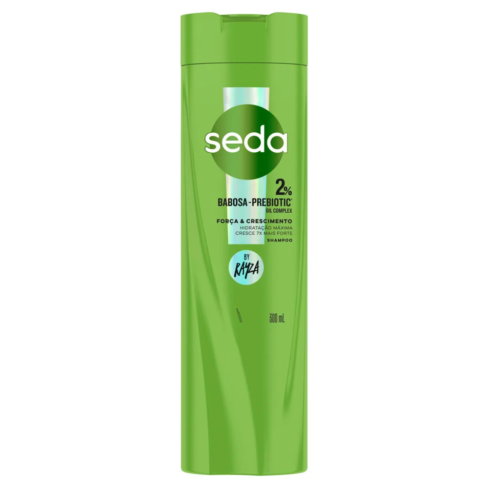 Shampoo Seda 2% Babosa-Prebiotic Oil Complex By Rayza 300ml