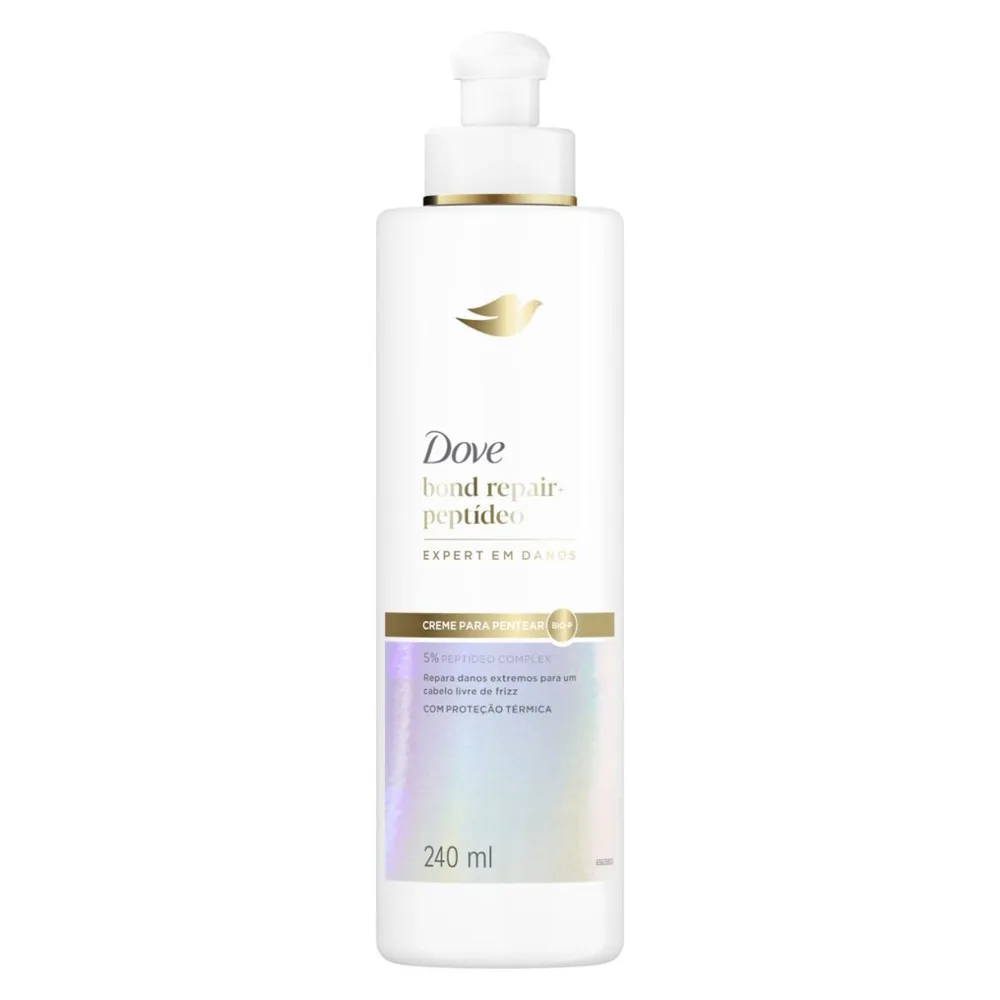 Creme Para Pentear Dove Bond Repair + Peptídeo Bio P 240ml