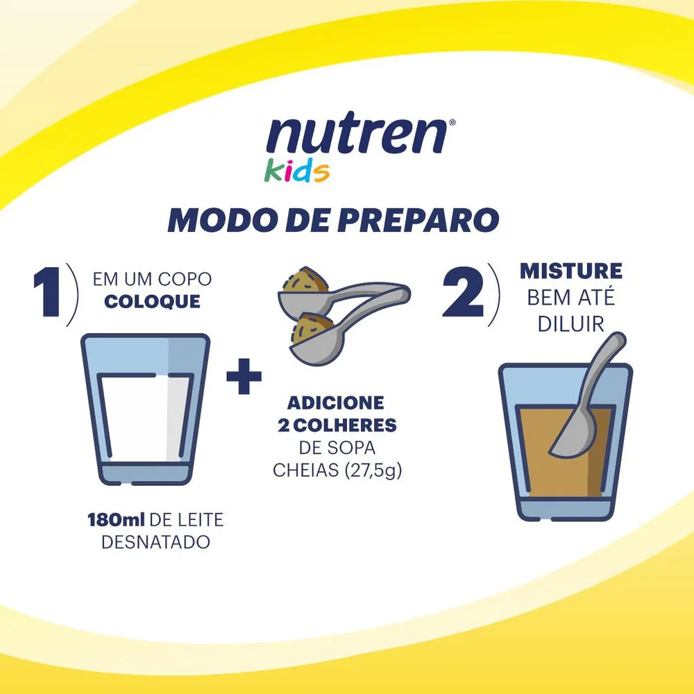 Complemento Alimentar Nutren Kids Chocolate 350g Leve 350g e Pague 300g