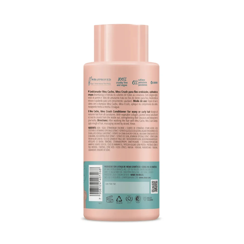 Condicionador Inoar Meu Cacho Meu Crush 500ml