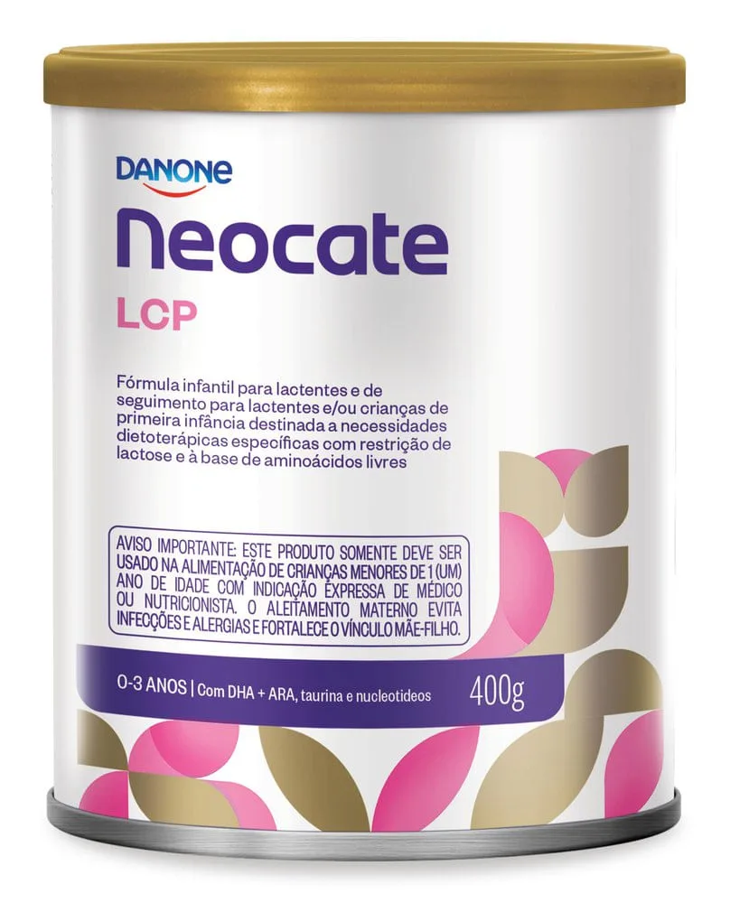 Fórmula Infantil Neocate LCP Hipoalergênica DHA ARA de 0 a 3 anos 400g