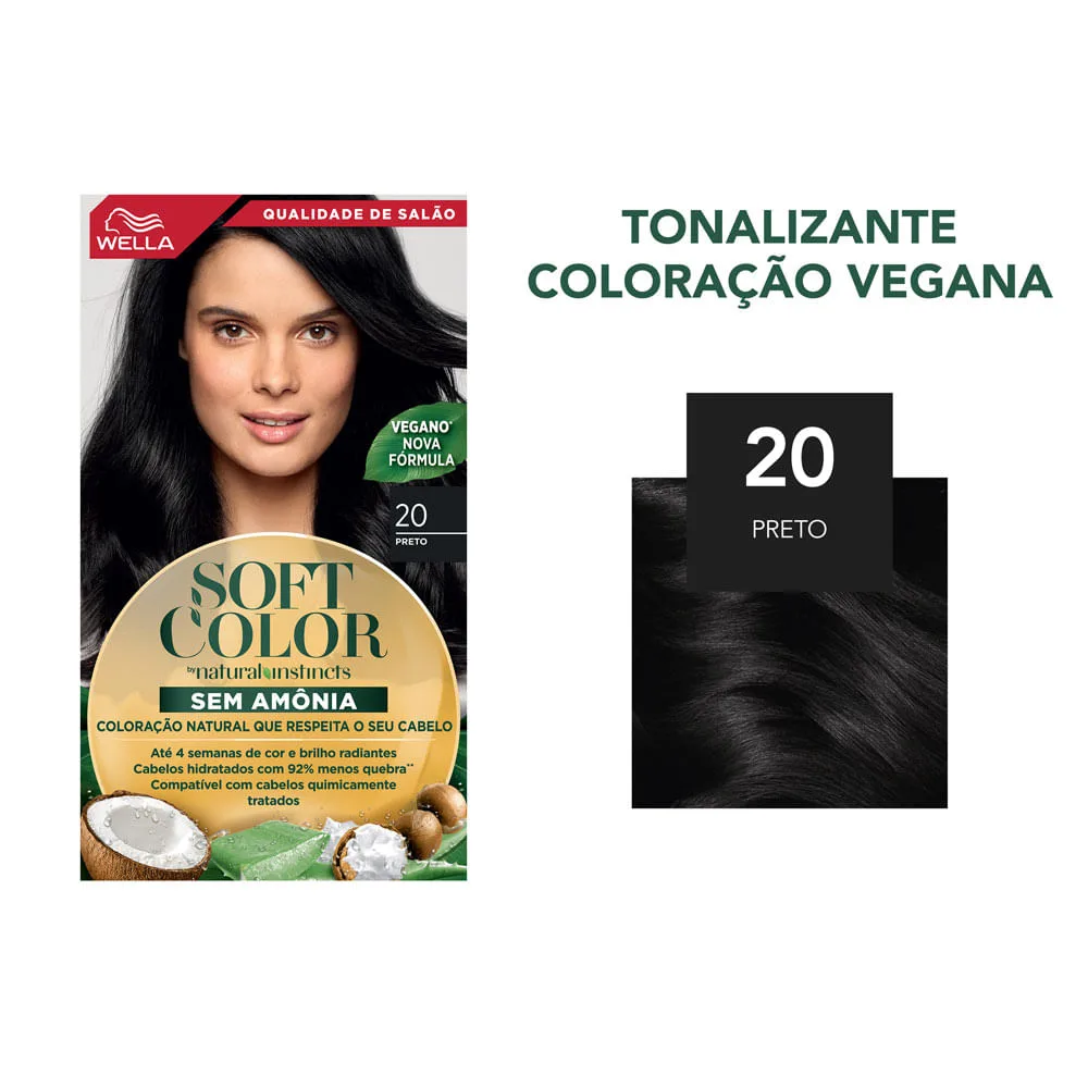 Tintura Soft Color Preto 20
