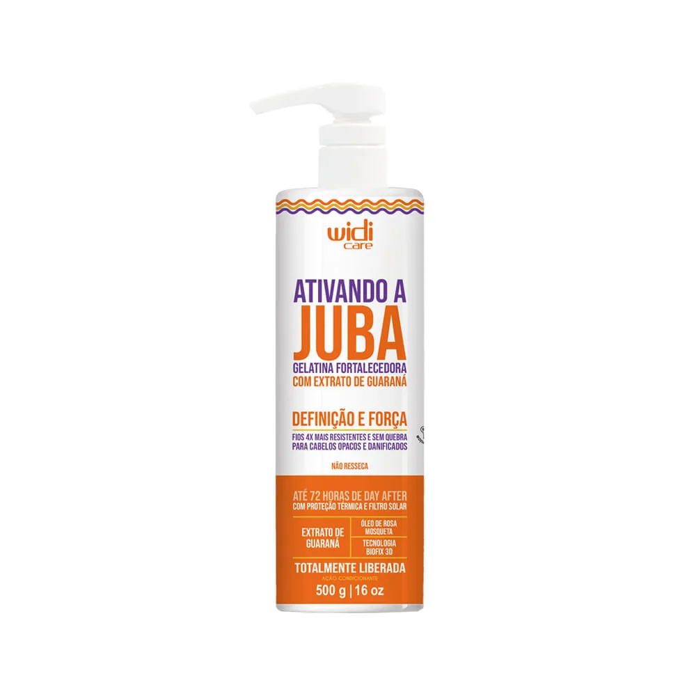 Gelatina Widi Care Juba Ativando a Juba Fortalecedora 500g