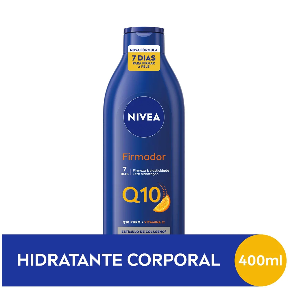 Loção Corporal Nivea Q10 Firmadora com Vitamina C Pele Seca 400ml
