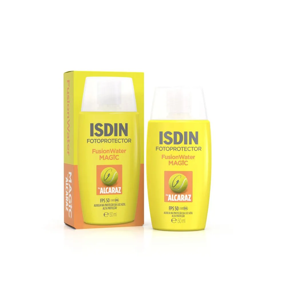 Protetor Solar Facial Isdin Fusion Water Magic Fps50 Fotoprotector 50ml