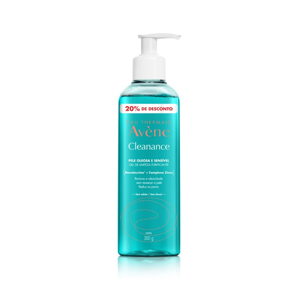 Gel de Limpeza Facial Avène Cleanance Purificante 300g