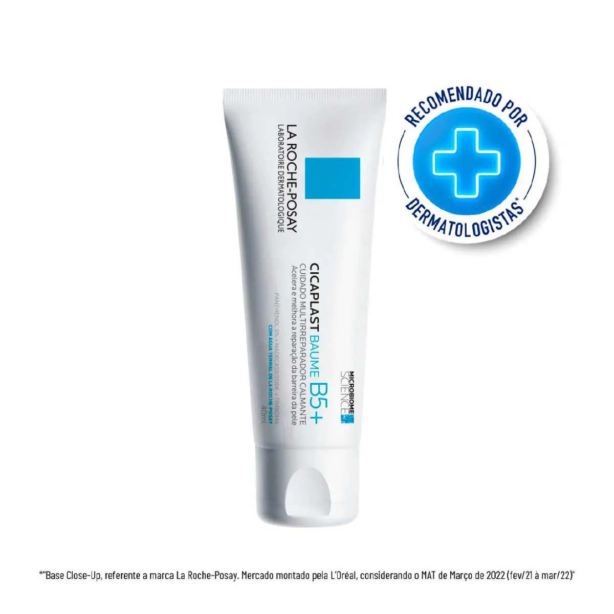 Creme Multirreparador Calmante Cicaplast Baume B5+ La Roche-Posay Repara e Acalma Peles Irritadas 40ml