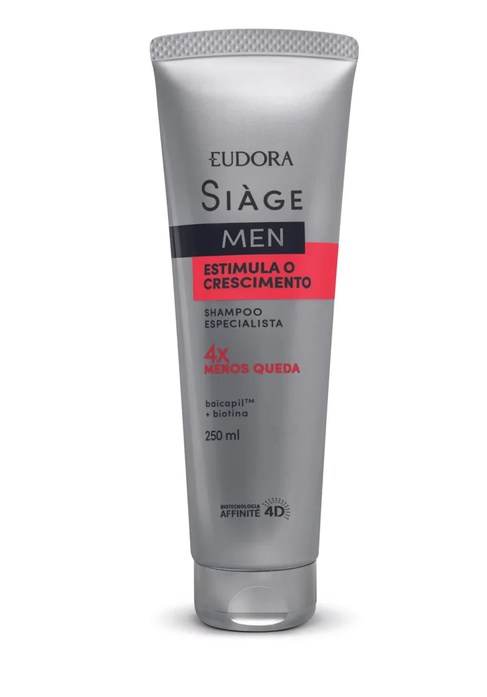 Shampoo Eudora Siàge Men Estimula o Crescimento 250ml
