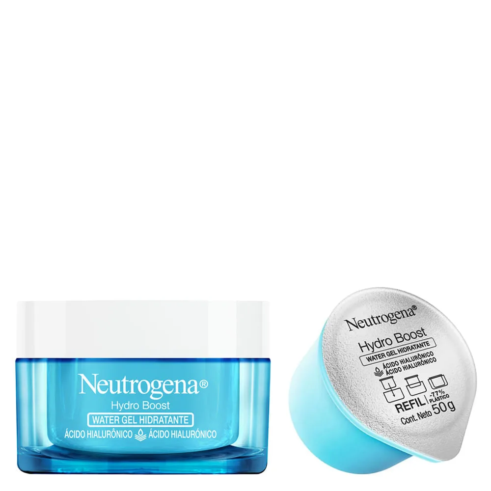 Kit Neutrogena Hydro Boost - Hidratante Facial 50g + Refil 50g