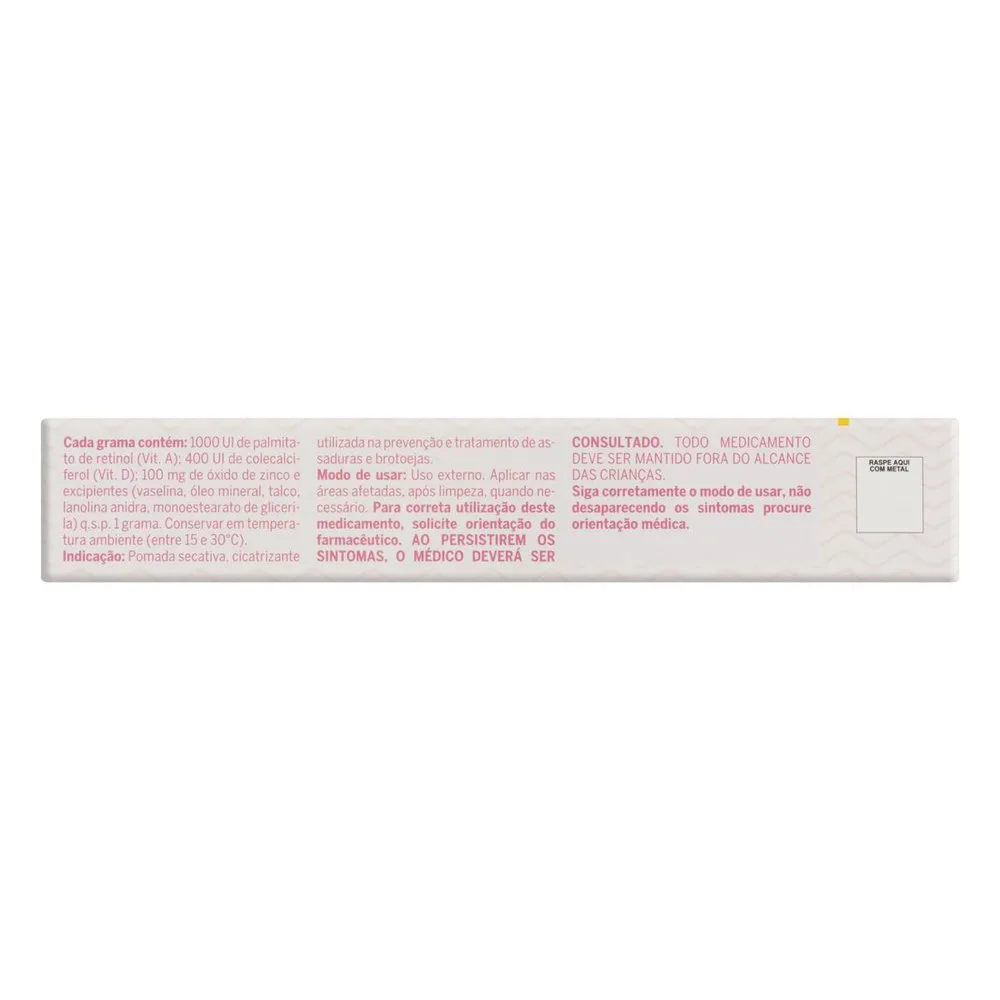 Pomada para Assadura Babymed Menina Rosa 45g