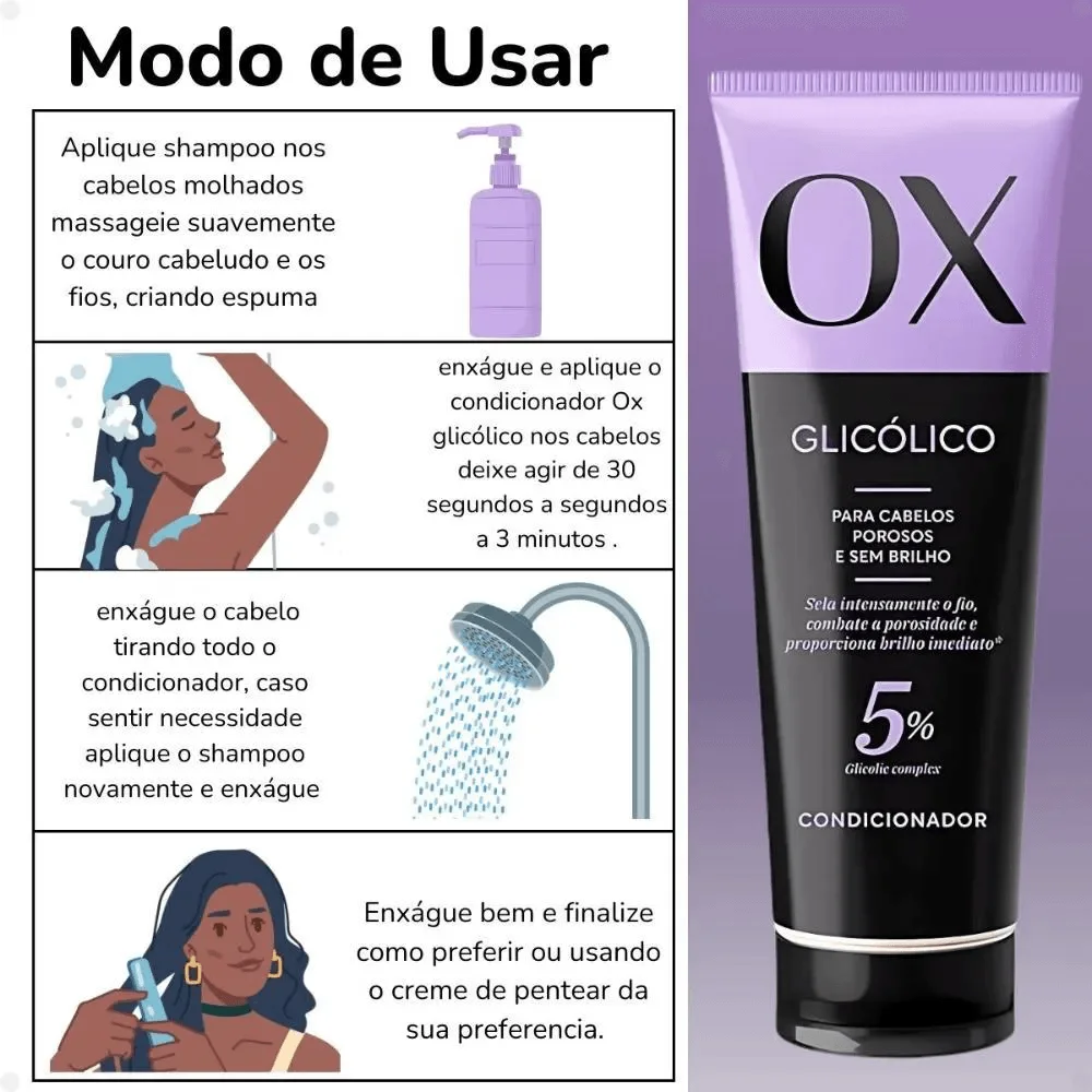 Condicionador OX Glicólico 240ml