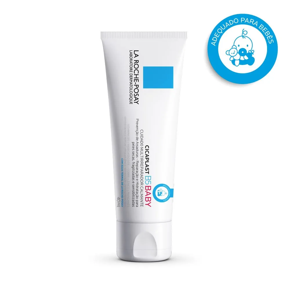 Creme para Assaduras Cicaplast B5 Baby Multirreparador Calmante 40ml