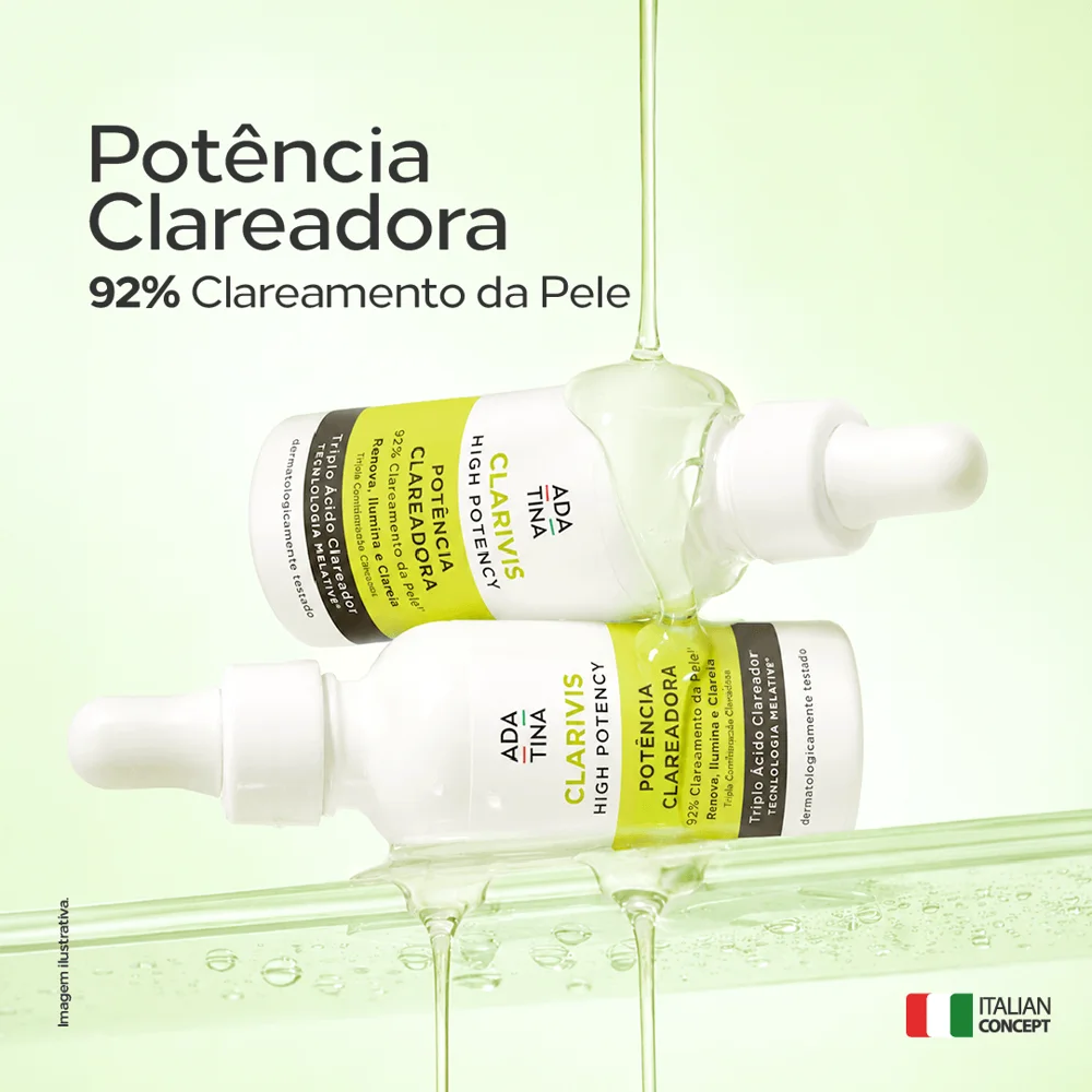 Sérum Clarivis High Potency Ada Tina Clareador Melasma