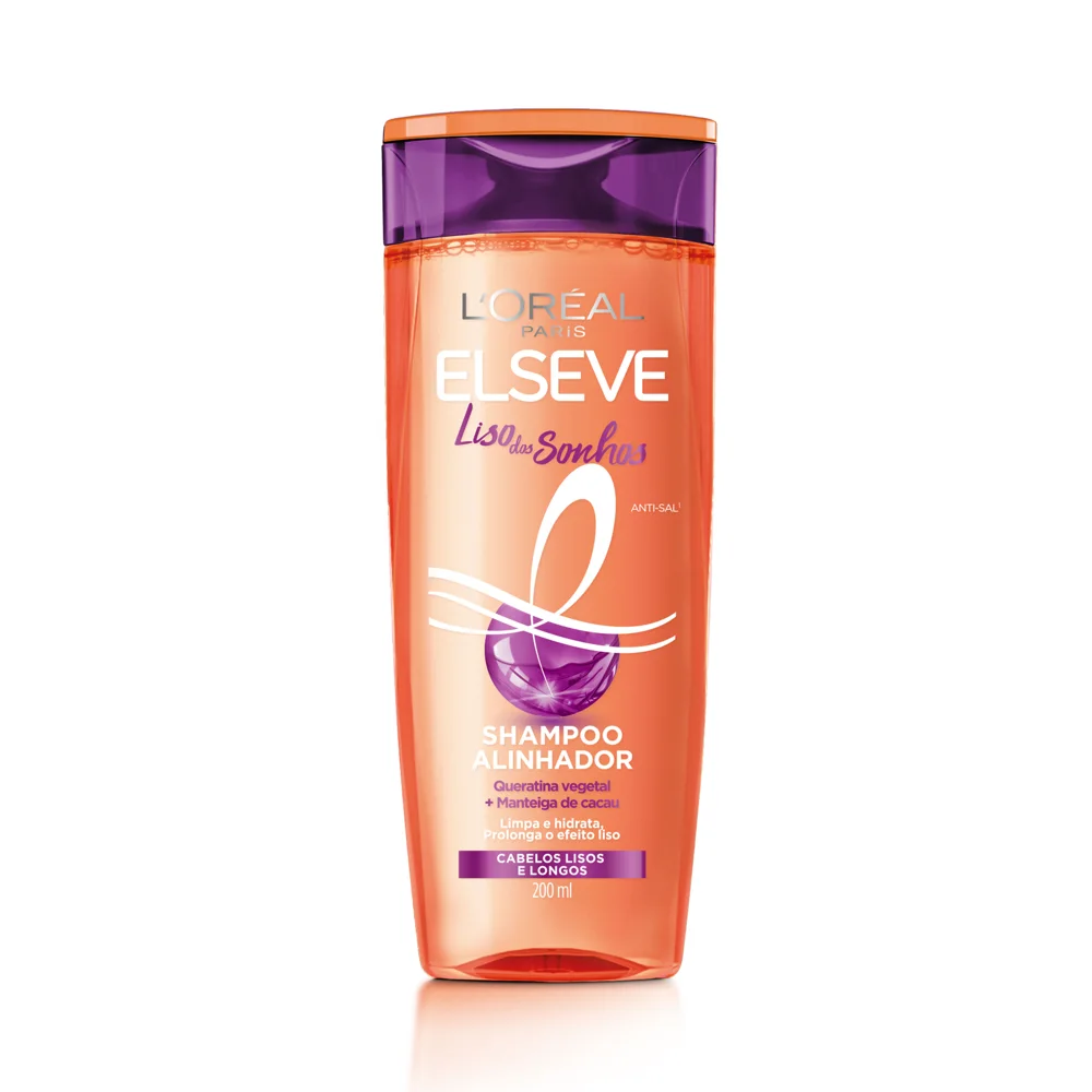 Shampoo Elseve Liso dos Sonhos Alinhador 200ml