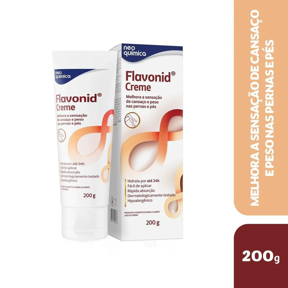 Creme Hidratante Corporal Flavonid com Arnica e Escina 200g