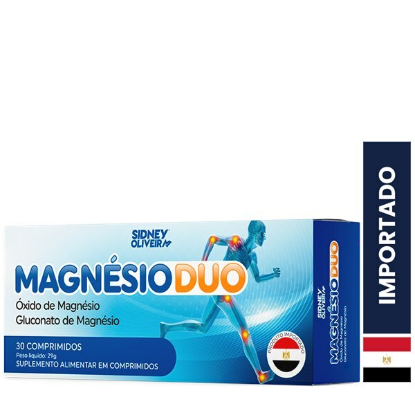 Bi-Magnésio — 30 Comprimidos (Importado Egito)