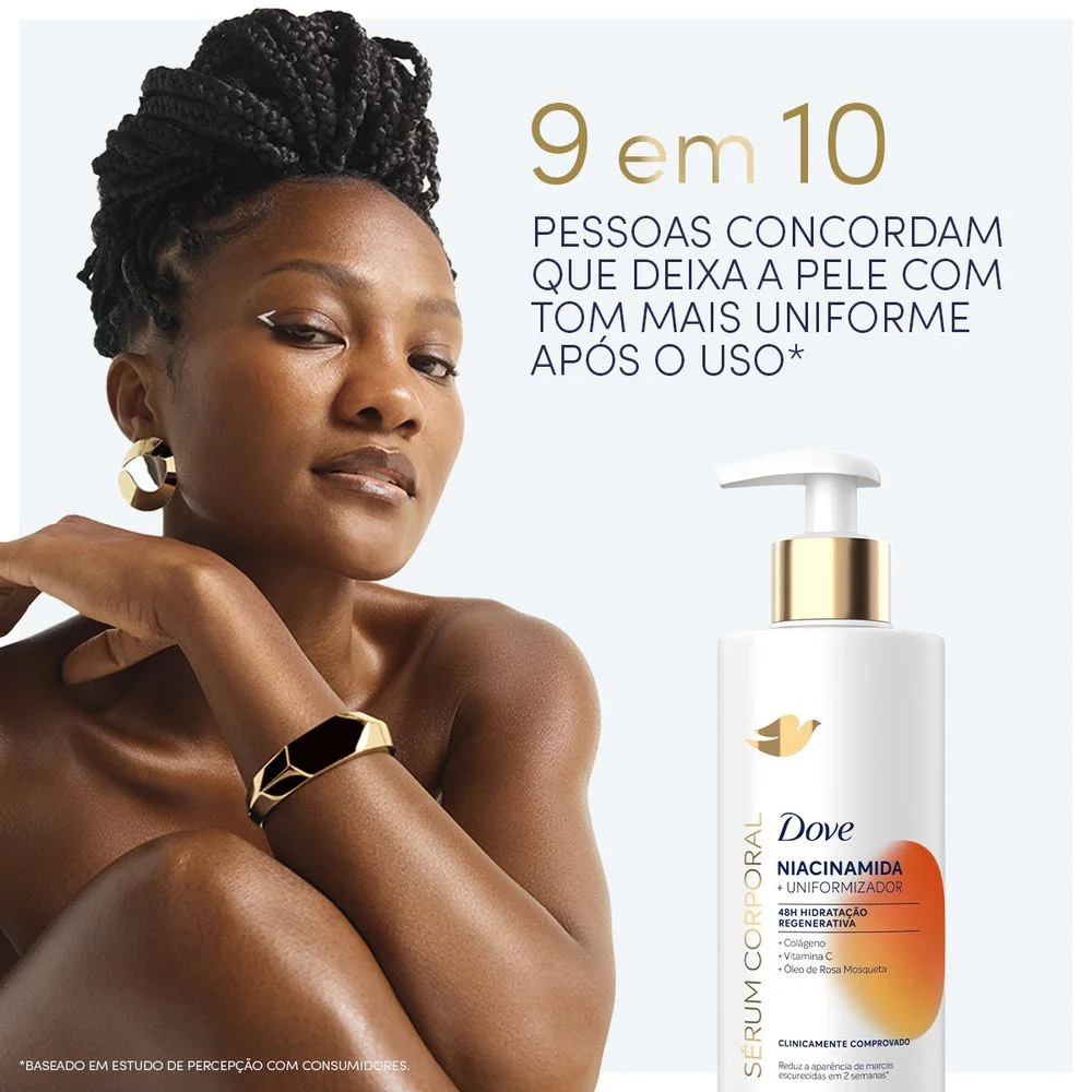 Sérum Corporal Dove com Niacinamida Uniformizador 380ml