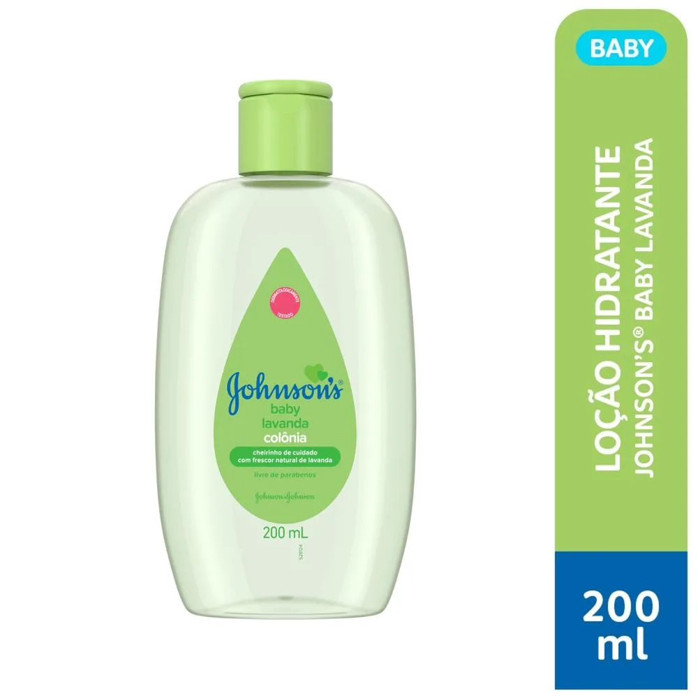 Colônia Johnson’s Baby Lavanda 200ml