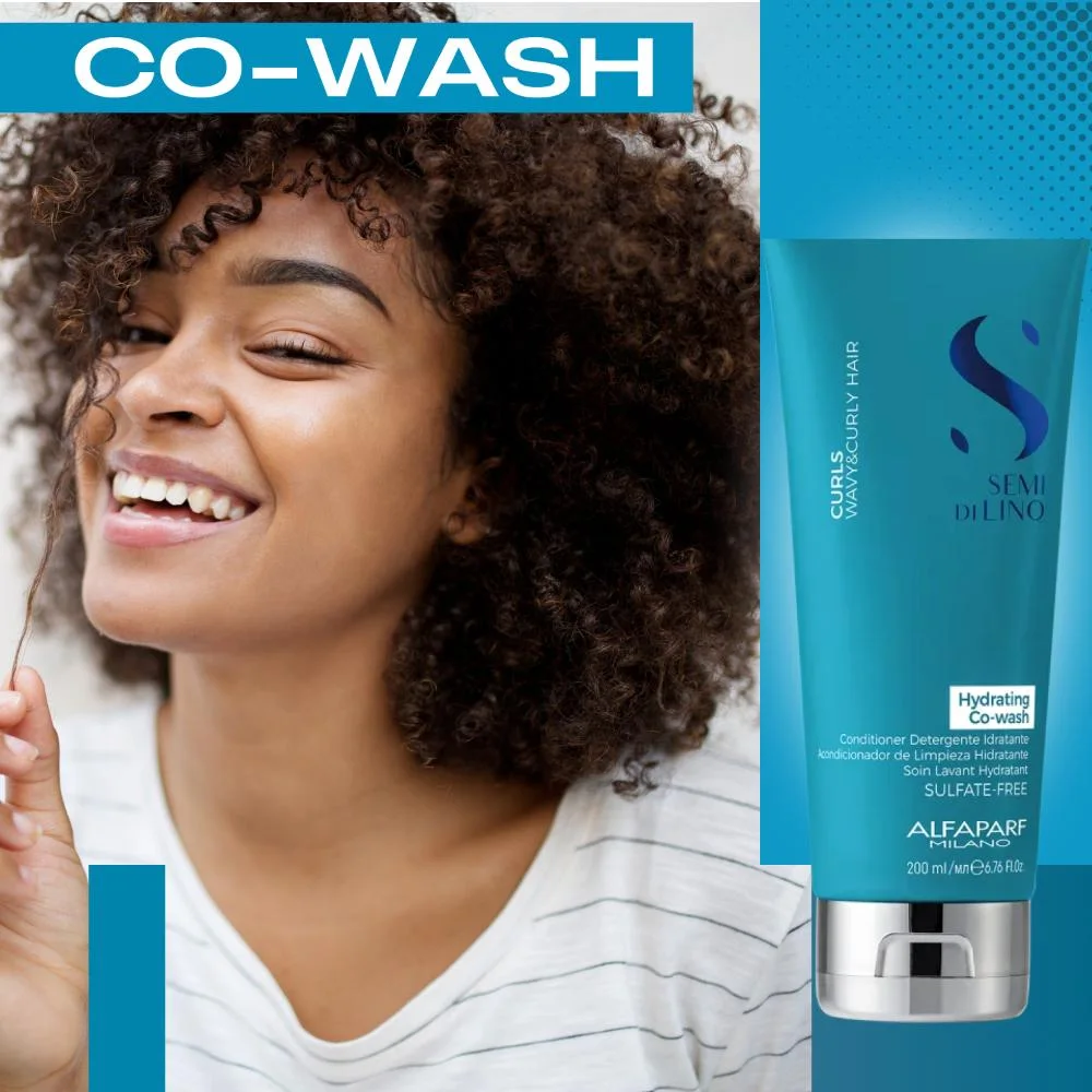 Alfaparf - Semi di Lino Curls Hydranting Co-Wash Condicionador - 200ml
