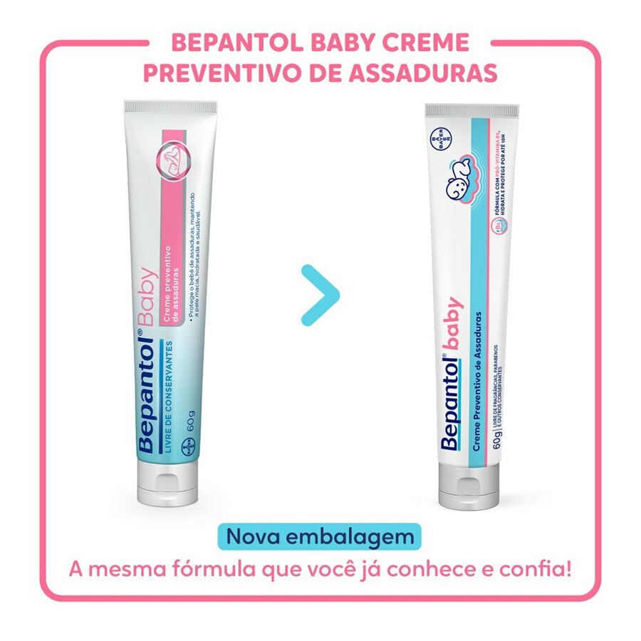 Bepantol Baby Creme Preventivo De Assaduras 60g