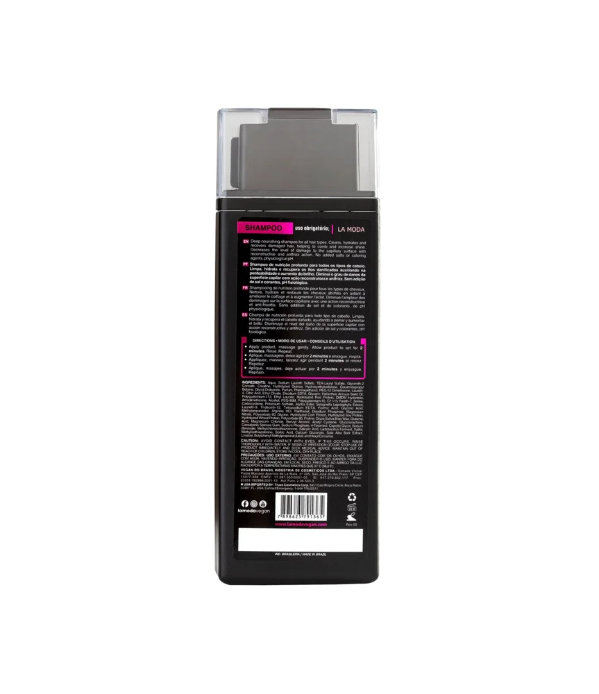Shampoo La Moda Truss Uso Obrigatório 300ml