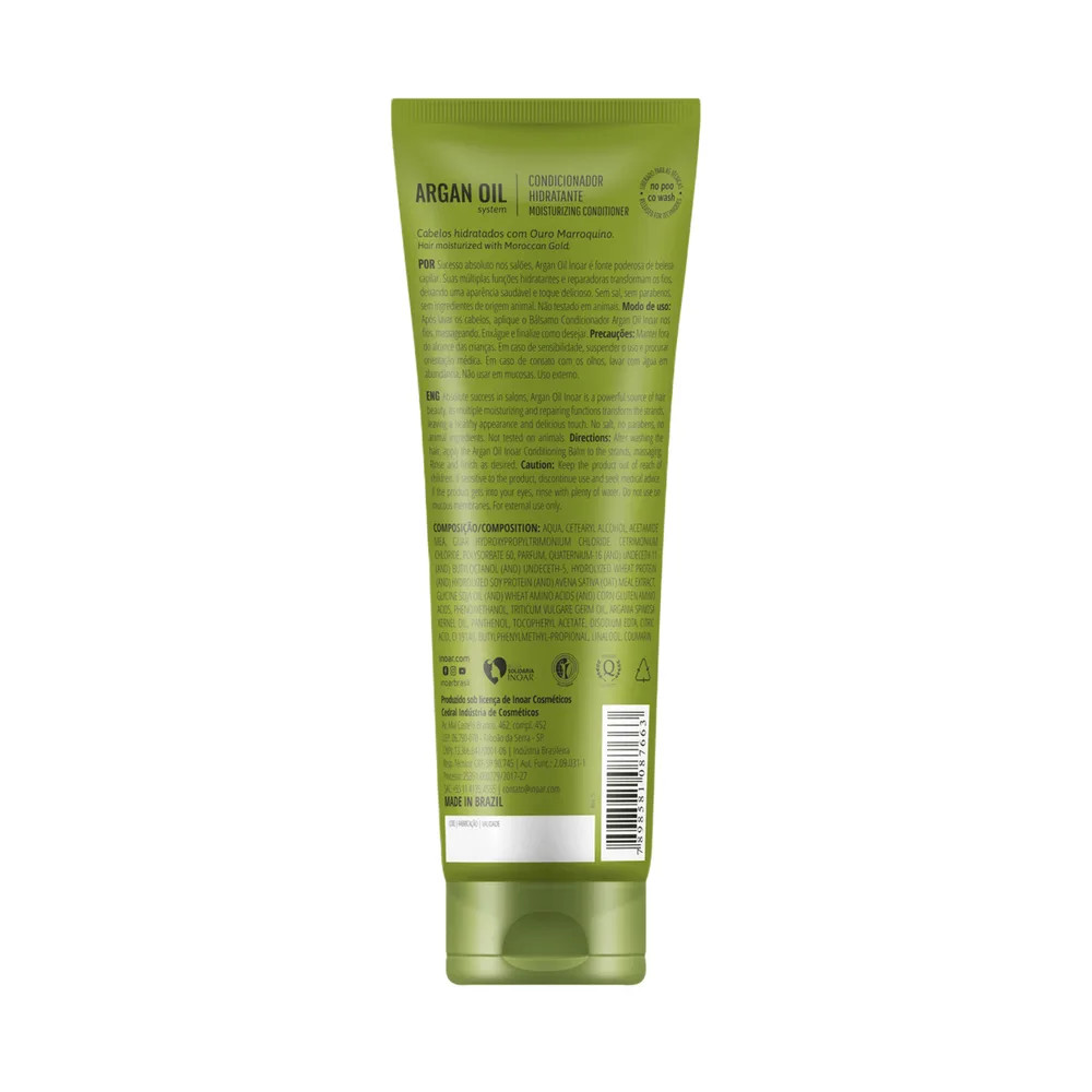 Condicionador Inoar Argan Oil Hidratação 240ml