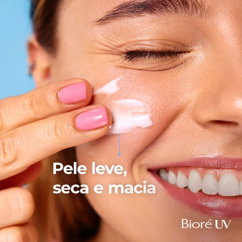 Protetor Solar Facial Bioré Perfect Milk Toque Seco FPS50 40ml