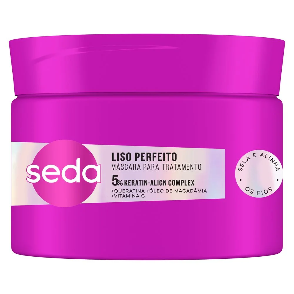 Máscara Capilar Seda Liso Perfeito 300g
