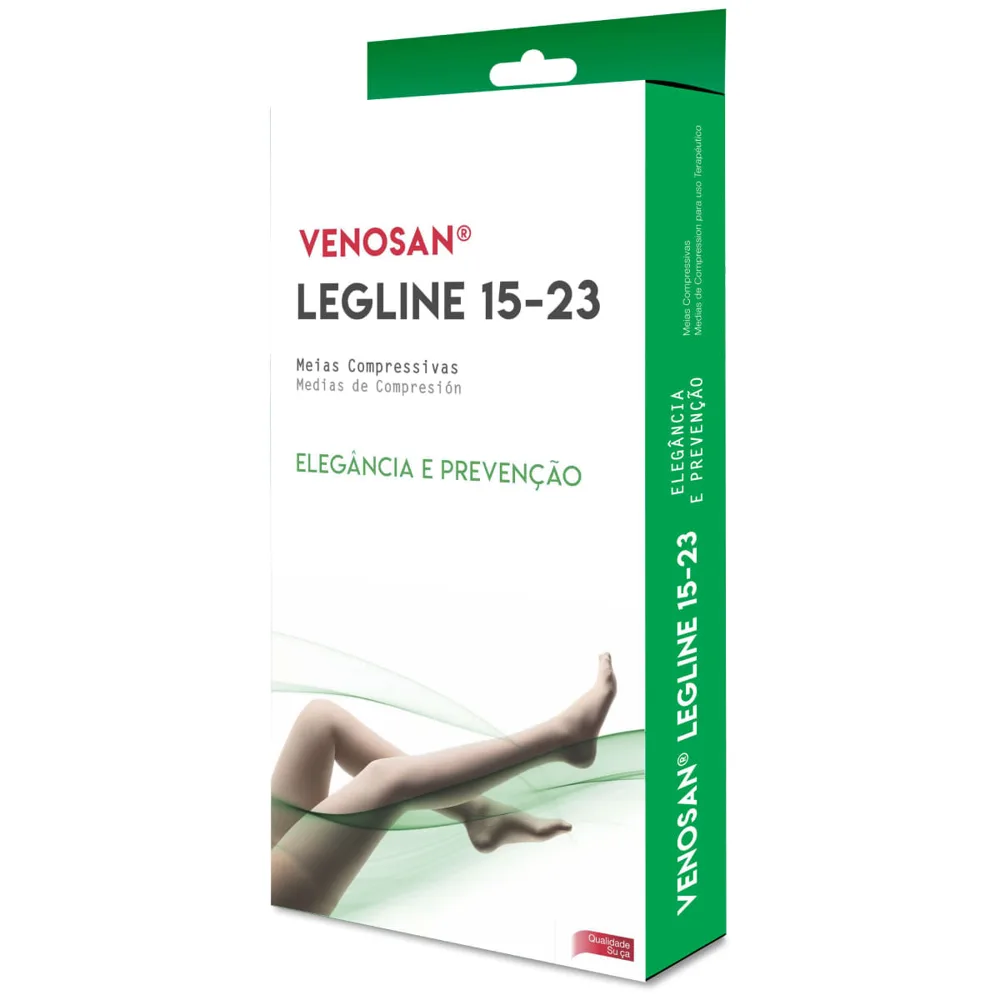 Meia-Calça Gestante Legline Venosan - 15-23mmHg - Pé Aberto - Olinda - Tamanho M