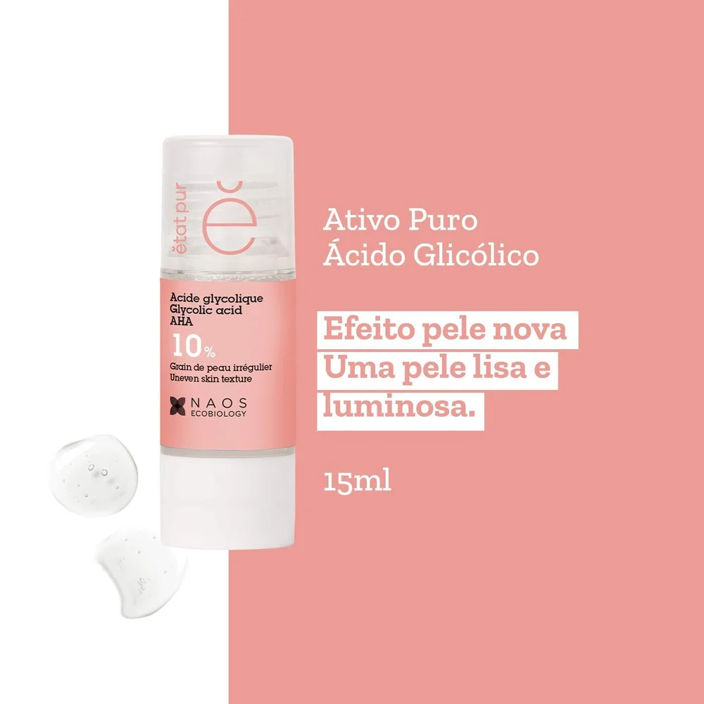 Sérum Facial État Pur com Ácido Glicólico 10% 15ml