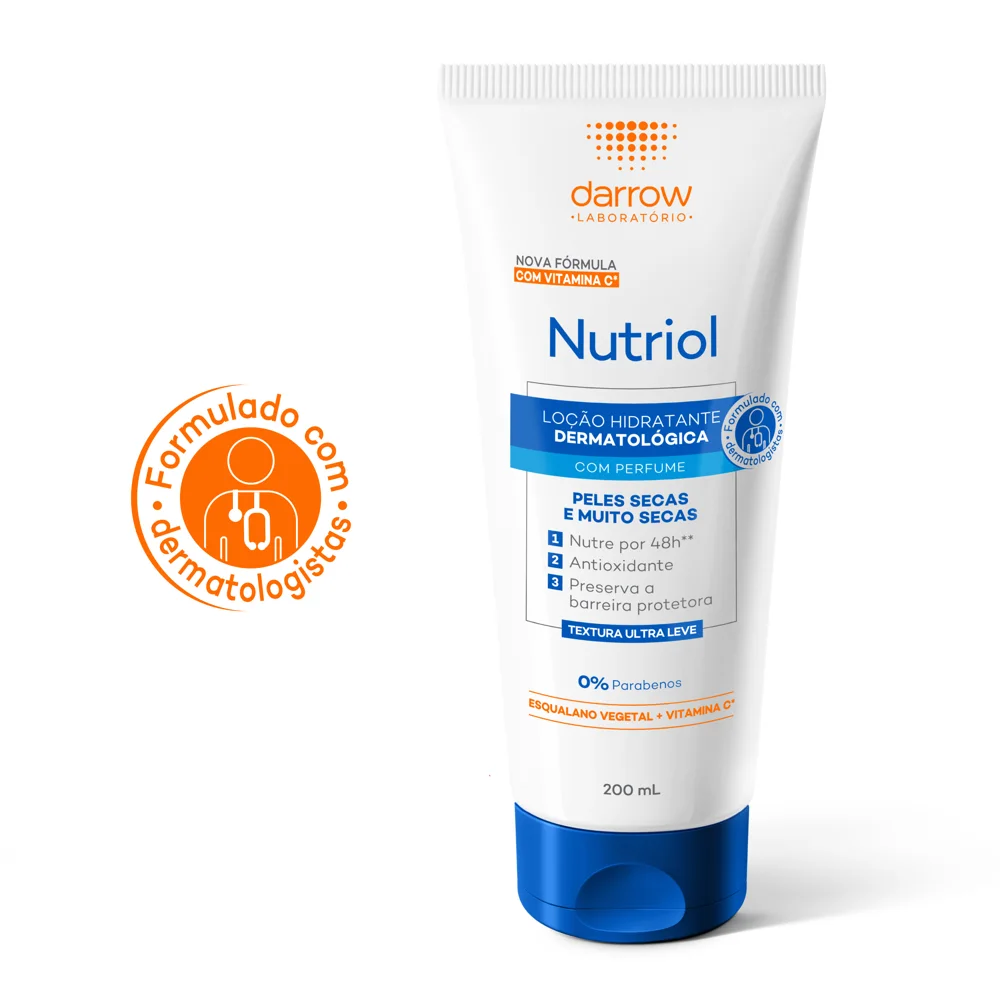 Loção Corporal Darrow Nutriol Hidratante com Perfume 200ml