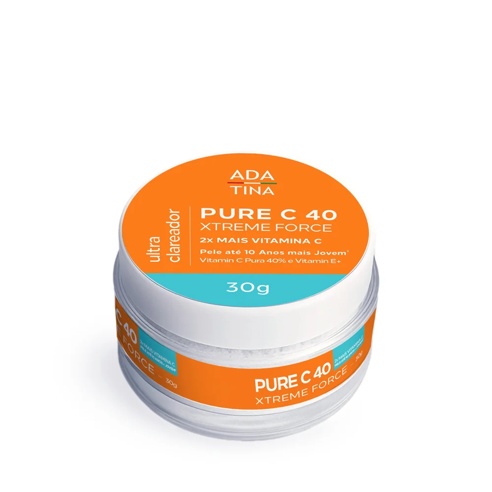 Creme Clareador Anti-Idade Ada Tina Pure C 40 Xtreme 30g