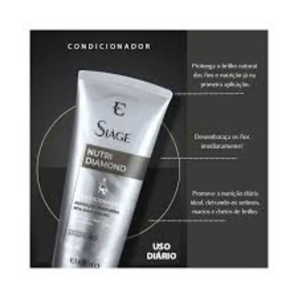 Condicionador Eudora Siage Nutri Diamond 200ml