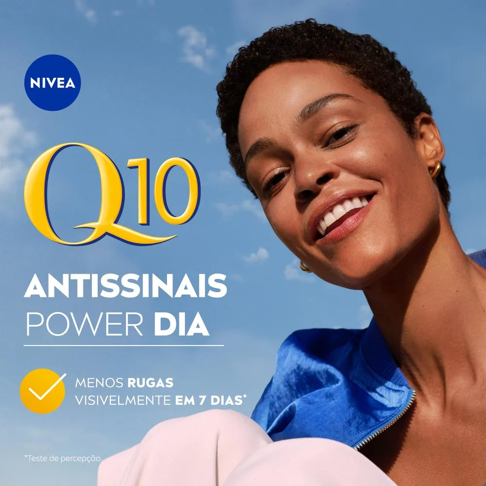 Creme Facial Nivea Q10 Power Antissinais FPS 30 50g