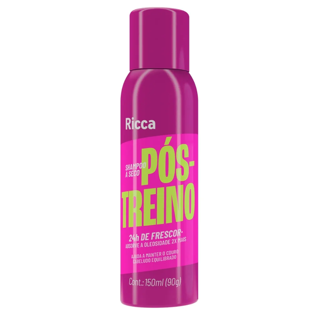 Shampoo A Seco Ricca Pós-Treino 150ml