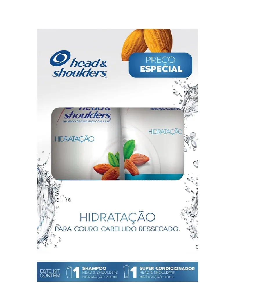 Shampoo Cuidados Com A Raiz Head & Shoulders Detox 200ml + Super Condicionador 170ml