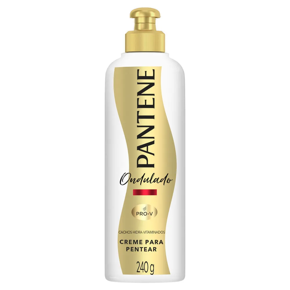 Creme Para pentear pantene cachos Hidra-Vitaminados Ondulados 240g