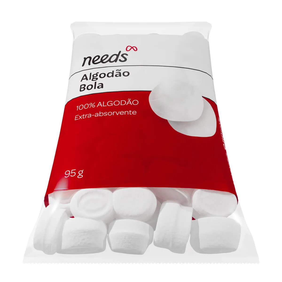 Algodão Bola Needs 95g