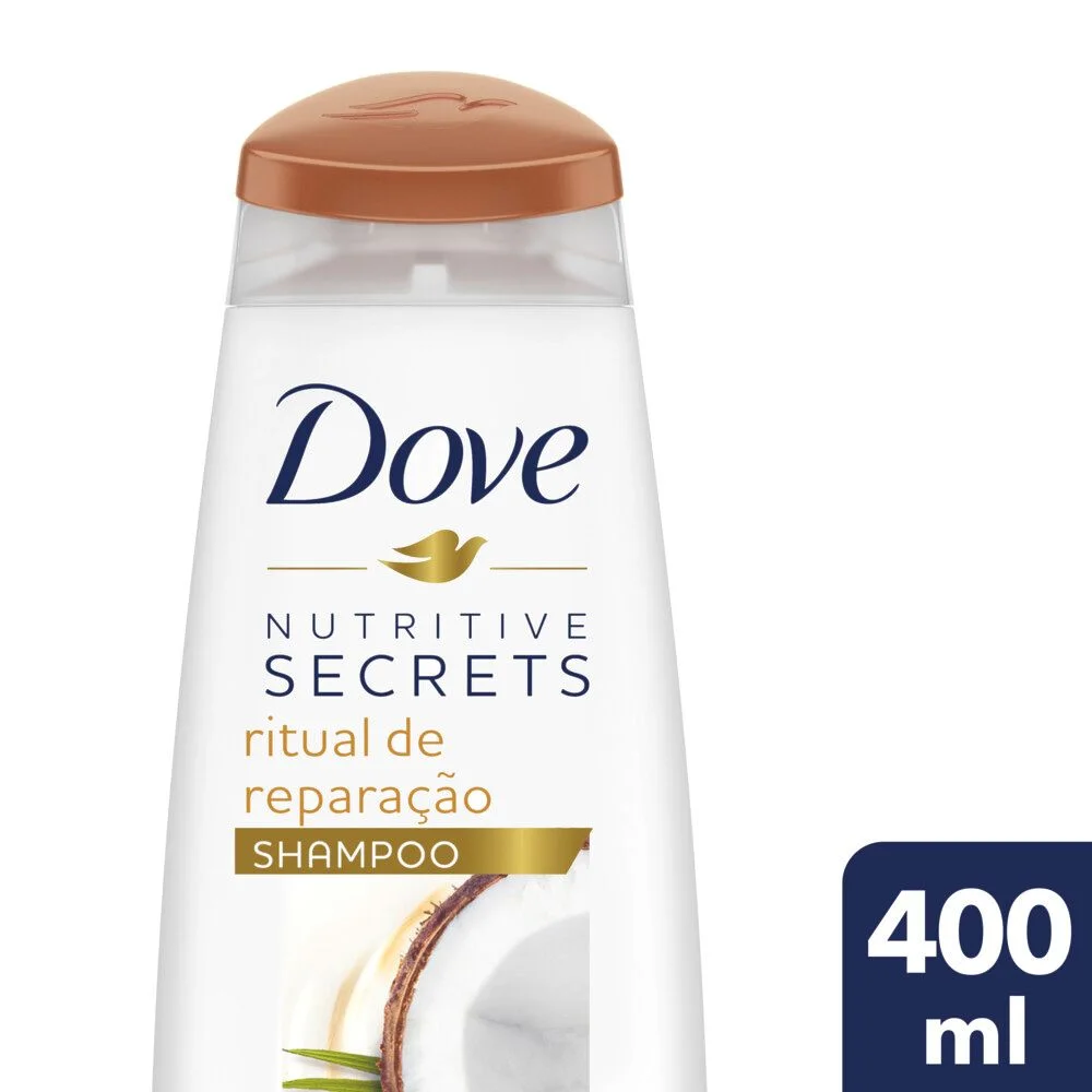 Shampoo Dove Nutritive Secrets Ritual de Reparação 400ml