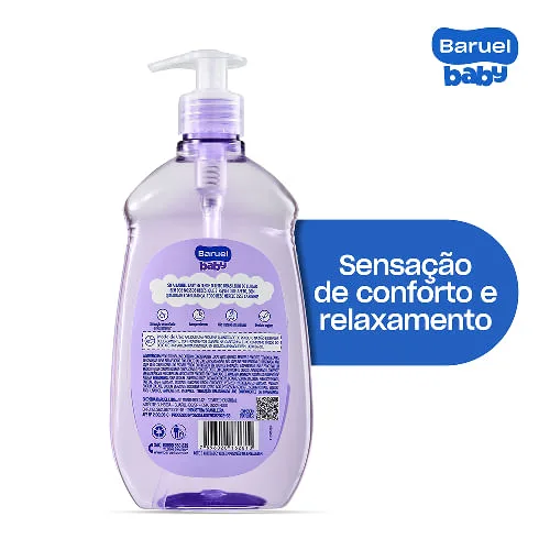 Sabonete Líquido Infantil Baruel Baby Sono Tranquilo Sem Lágrimas +6 meses 400ml