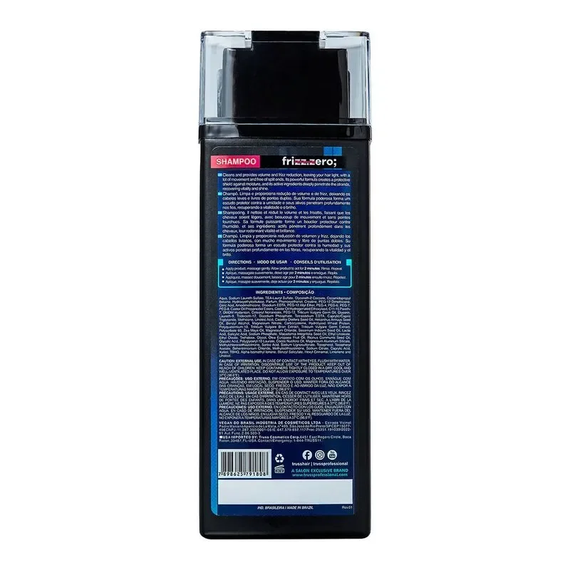 Shampoo Frizz Zero Truss 300ml