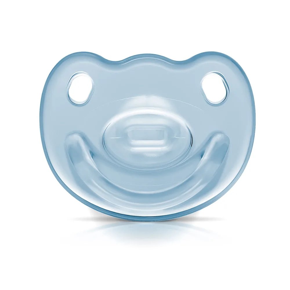 Chupeta Fiona Soft Anatômica +6 meses Silicone Azul Tamanho 2 1 Unidades