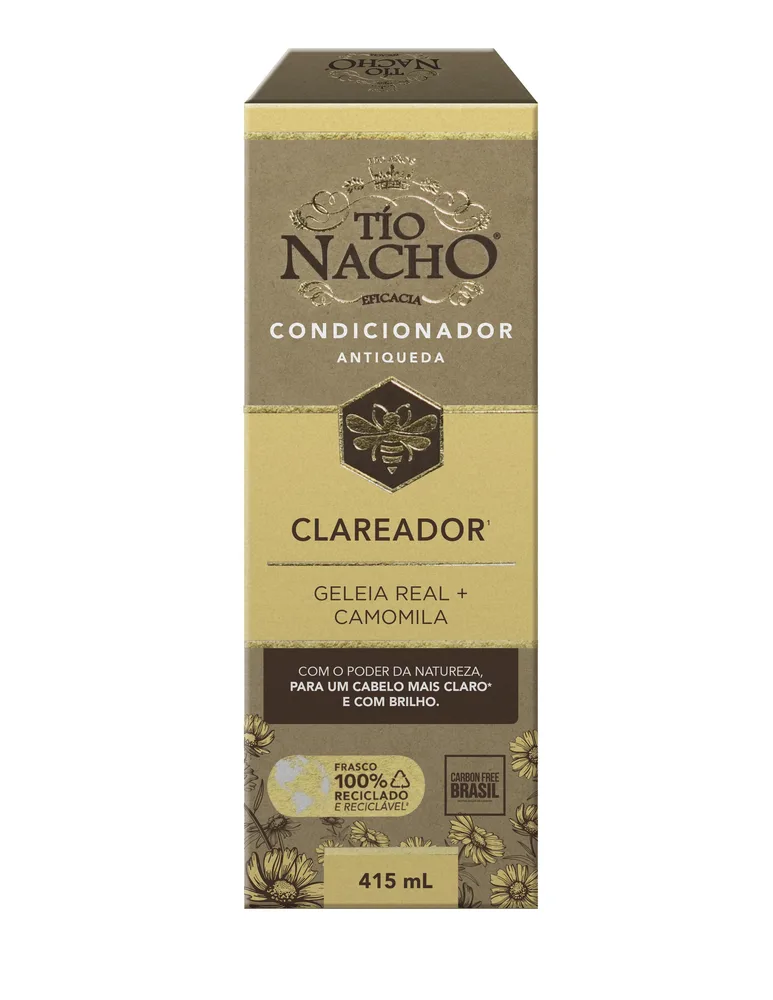 Condicionador Tío Nacho Clareador Antiqueda 415ml