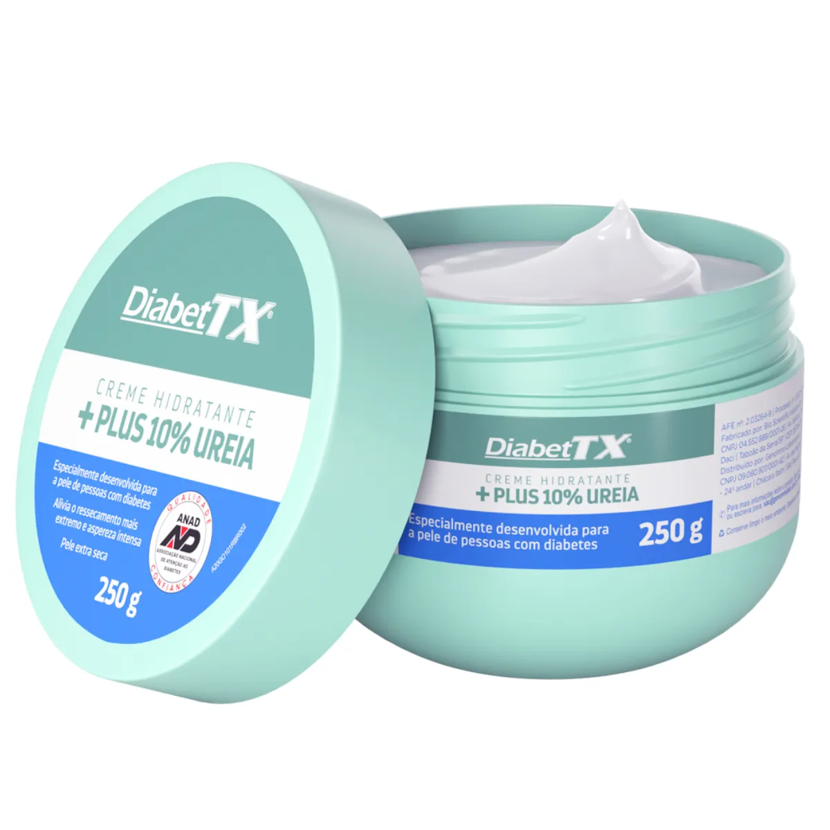 Diabettx Plus Creme Hidratante 10% Ureia 250g