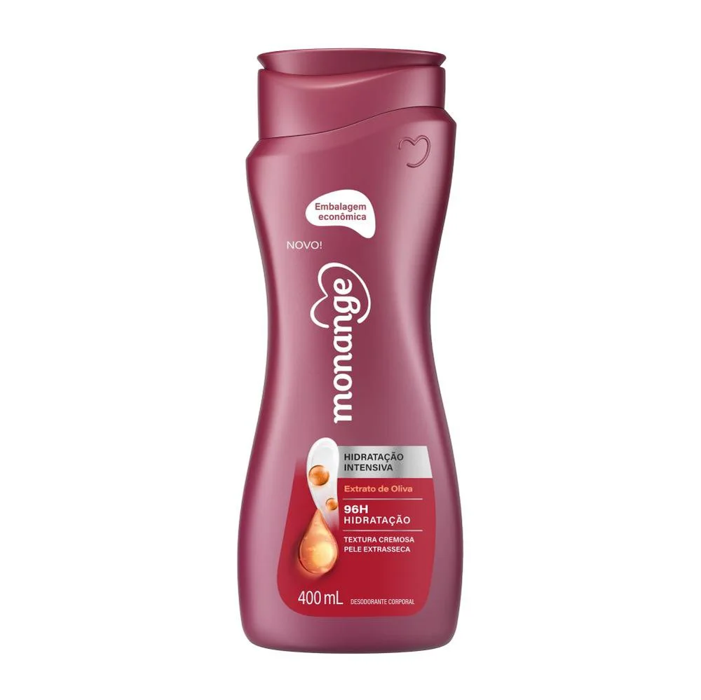 Hidratante Monange Extrato de Oliva Hidratação Intensiva com Ação Desodorante 400ml