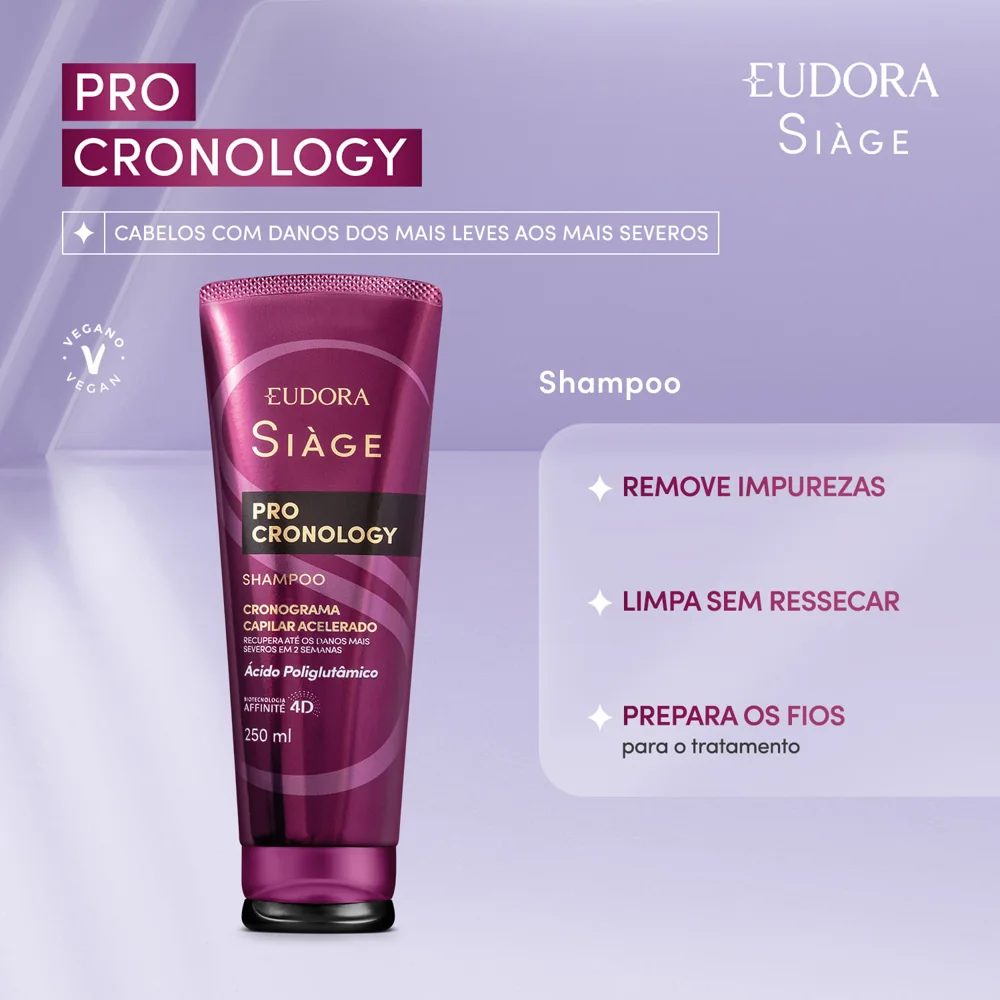 Shampoo Eudora Siàge Pro Cronology 250ml