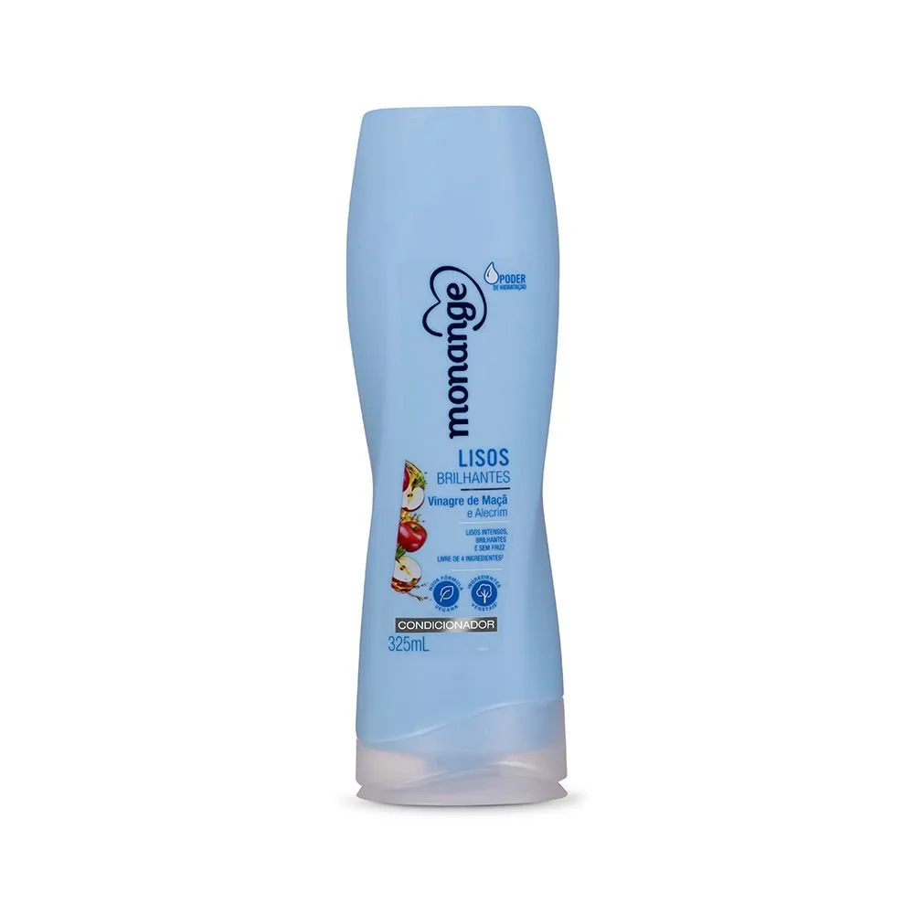 Condicionador Monange Lisos Brilhantes 325ml