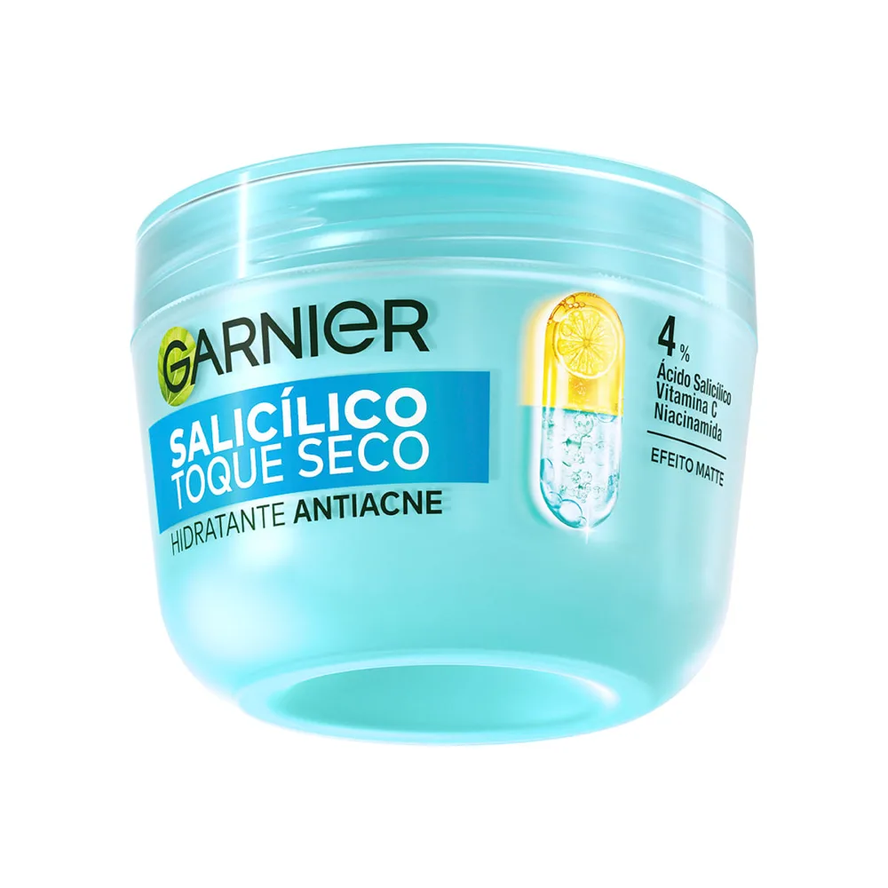 Hidratante Facial Garnier Antiacne Ácido Salicílico Toque Seco 85g